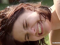 Outdoor Lesbian Teenage Lovemaking