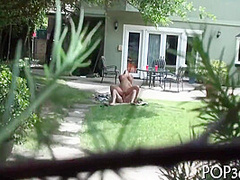 Teen Rides Old Meaty Cock