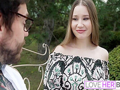 Favorite Student 9 Min - Amalia Davis, Dean Van Damme And Huge Boobs
