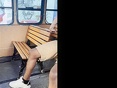 The Fucking Public Bus Threesome Video With Kira Perez, Damion Dayski, Ameena Green - RealityKings