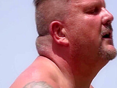Busty Redhead Babe From Germany Gets Pounded Outdoors