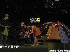 Exhibitionist Camp Sex EP4 MTVQ19-EP4 / 野外露初EP4 - ModelMediaAsia