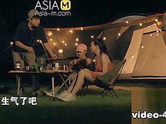 Exhibitionist Camp Sex EP4 MTVQ19-EP4 / 野外露初EP4 - ModelMediaAsia