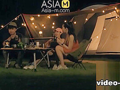 Exhibitionist Camp Sex EP4 MTVQ19-EP4 / 野外露初EP4 - ModelMediaAsia