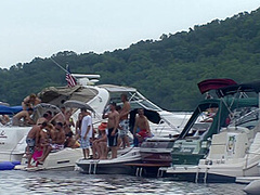 Crazy Party Girl Getting Fingered by Strangers at Partycove