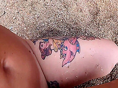 The Wildest Couple Does It Again!! Hard Fuck On The Beach 8 Min