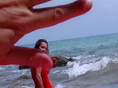 Double Penetration At The Beach With Horny French Pornstar With Shannya Tweens