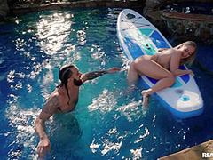 Paddlin' That MILF Video With James Angel, Elana Bunnz - RealityKings