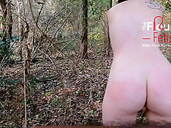 Anastasia Rose gets BDSM in Nature Disciplined Outdoors