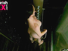 BTS - Mia Moore Showering post shoot