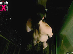 BTS - Mia Moore Showering post shoot