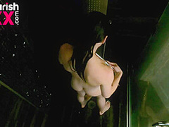 BTS - Mia Moore Showering post shoot