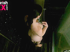 BTS - Mia Moore Showering post shoot