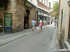 Gramps and public fetish teen fucks