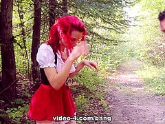 Brind Love Plays Little Red Riding Hood And Is Taken By The Big Bad Vvolf - Bang