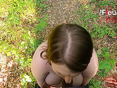 Outdoor Nature BDSM of BBW Missy Deep