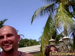 Patriotic Teens Banged