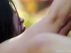 Shameless Brunette Teen Breathtaking Sex Scene With Abbie Maley