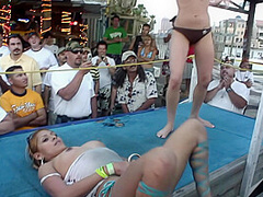 Bikini Contest Waterslide