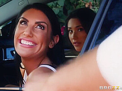 Naughty Babes And Threesome Sex With Keiran Lee, Lovita Fate And August Ames