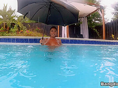 Sarai Minx & Jonathan Jordan in Fucking in The Rain - BangBros