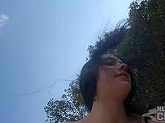 POV Vacation Blowjob And Sex With Matty Mila Perez Hot Sticky Creampie While On A Nude Beach