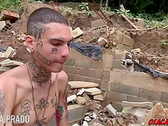 Amateur Tattooed Latina Outdoor Hardcore Action With Per Fection