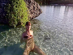 Bite Off More Than You Chew.she Feld On Cloud Nine In The Nature