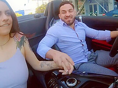 Peter Green And Melody Foxx In Babe Rides Her Sugar Daddy In