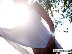 Girls Showing Tits And Pussy In The Sunset 12 Min