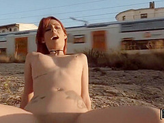 Jordi El Nino Polla And Piikara Blood - Redhead Leggy Minx Rides