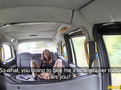 Tina Kay - Sexy Babe Booty Copulating Action In Cab