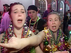 Mardi Gras Street Girls Flashing Tits And Pussy In Public New Orleans
