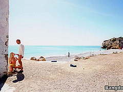 Potro De Bilbao & Angie Lynx in Crazy Anal Moves in Public - BangBros