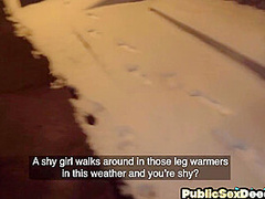 Sexy public bae penetrated by big dick in doggystyle