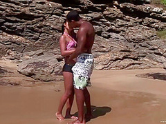 Simone Fills Her Vacation With A Crazy Interracial Fuck