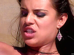 Simone Fills Her Vacation With A Crazy Interracial Fuck