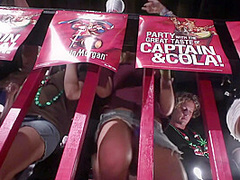 Short But Sweet Wet Tshirt Contest And Girls Letting Us Film Upskirt While They Dance