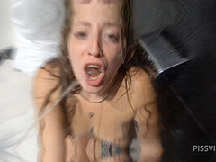 Venom Evil EXTREMELY rough anal & piss, gagging deepthroat, face flushed in toilet [RE-ISSUE] - PissVids