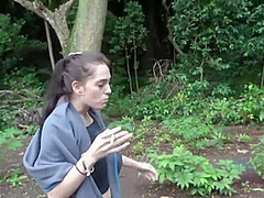 Girl Shows Snatch In Car - Analdin - Brooke Haze