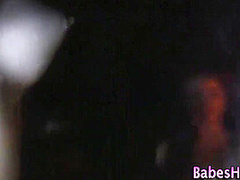 Lesbo Teens Hazed Outside