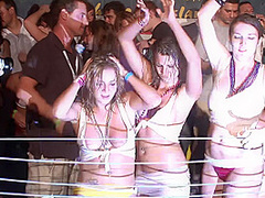 Wet T Contest Girls Loving Water And Showing Their Perky Titties