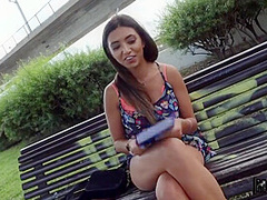 Jordi El Nino Polla And Frida Sante - Rides Throbbing Dong In The Park