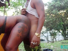 Chubby Ebony Girl Hardcore Action With Per Fection