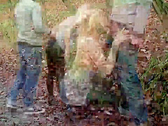 Blondes Dummes Fickfleisch
