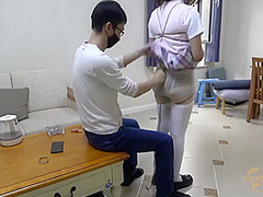 Chinese Bondage Two Girls In A Public