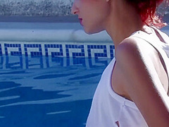 Redhead Student Got Banged By Her Lvoer