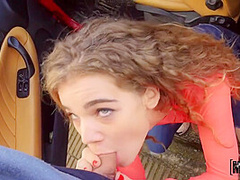 Petite Slutty Teen Hitchhiking For Dick! - Sabrina Spice