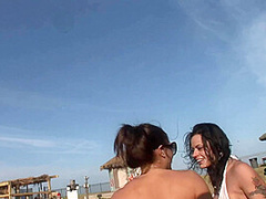 Spring Break Whipped Cream Fun