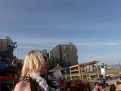 Spring Break Whipped Cream Fun